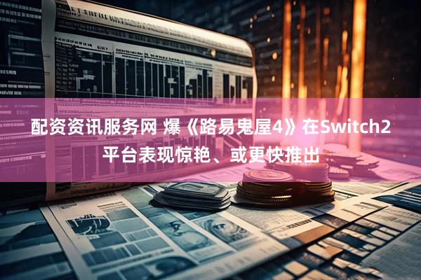 配资资讯服务网 爆《路易鬼屋4》在Switch2平台表现惊艳、或更快推出